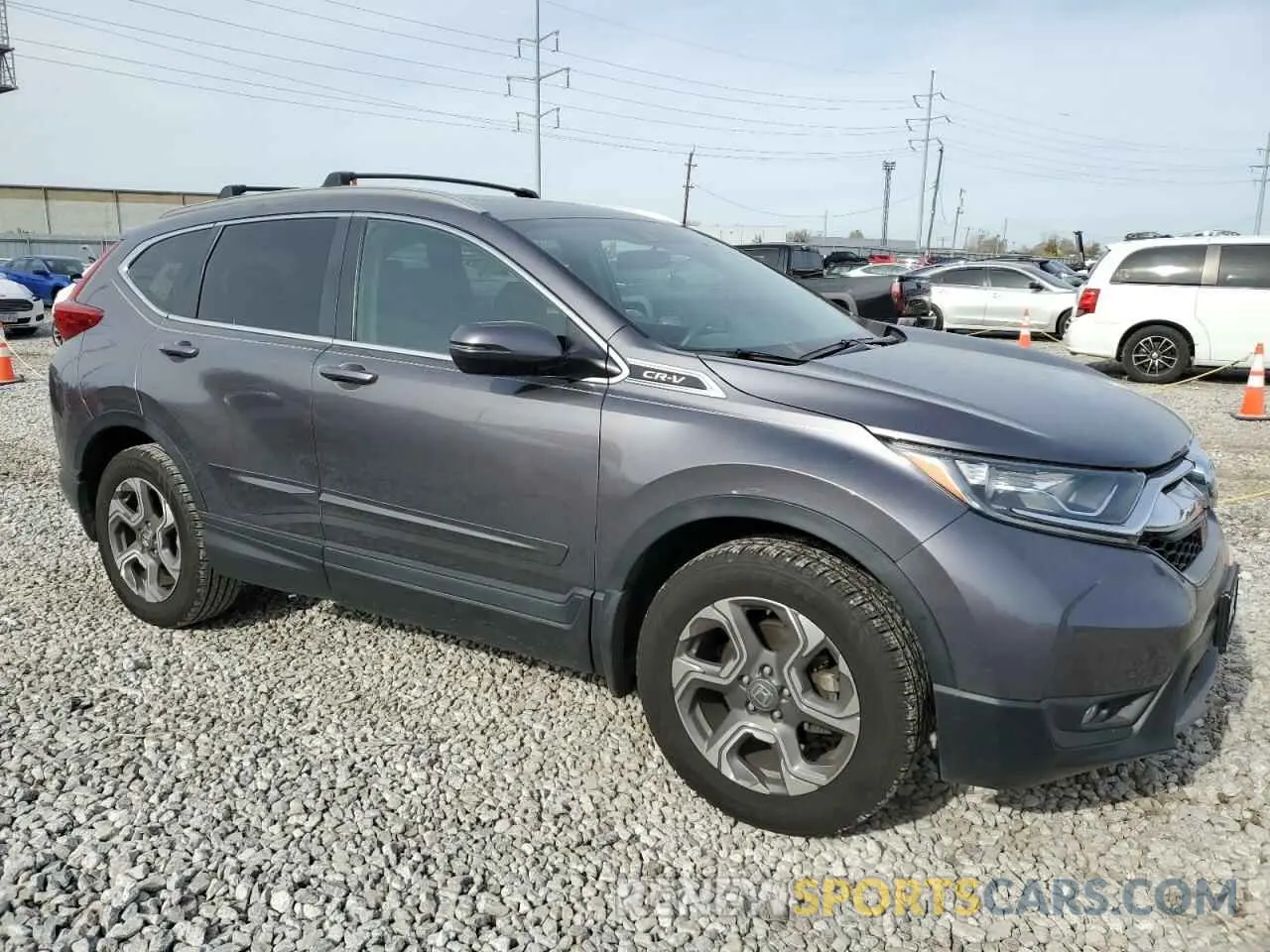 4 Photograph of a damaged car 7FARW2H54KE005793 HONDA CRV 2019