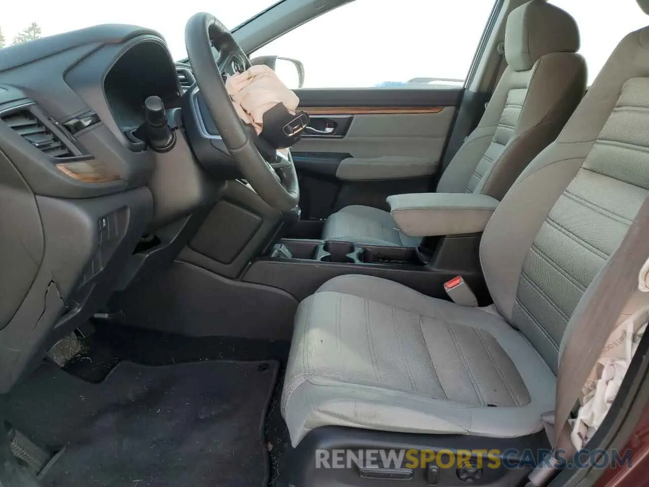 7 Фотография поврежденного автомобиля 7FARW2H54KE025493 HONDA CRV 2019