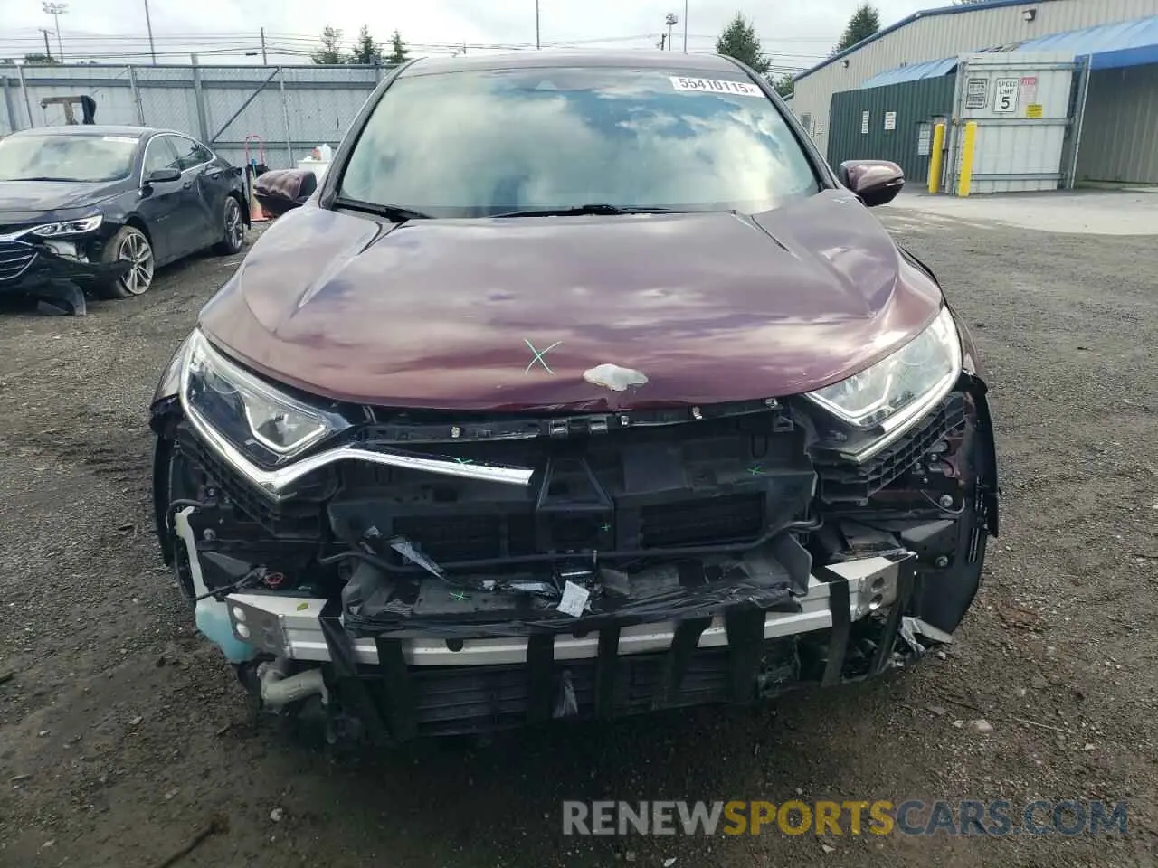 5 Photograph of a damaged car 7FARW2H54KE051656 HONDA CRV 2019