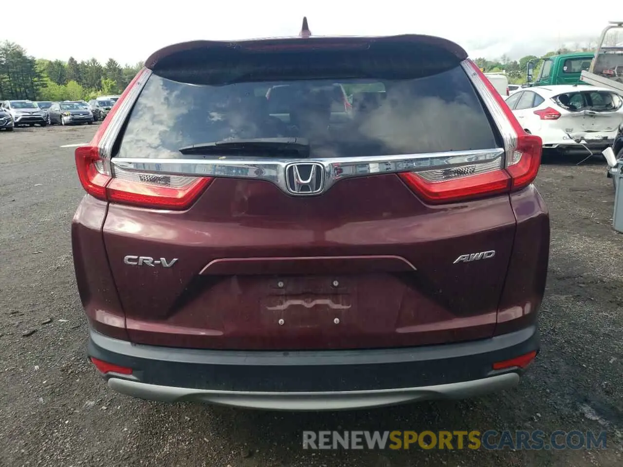 6 Photograph of a damaged car 7FARW2H54KE051656 HONDA CRV 2019