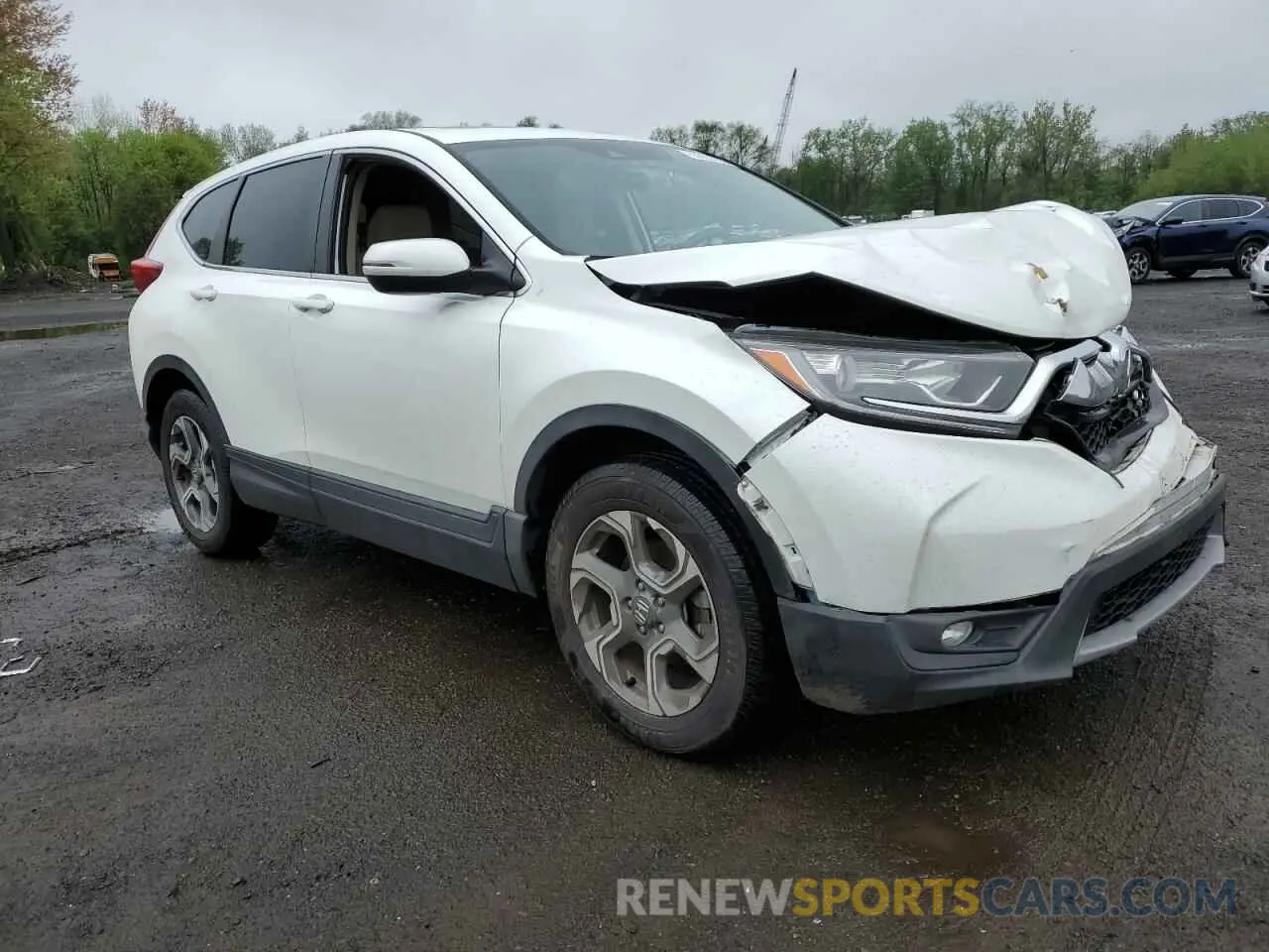 4 Фотография поврежденного автомобиля 7FARW2H55KE032002 HONDA CRV 2019