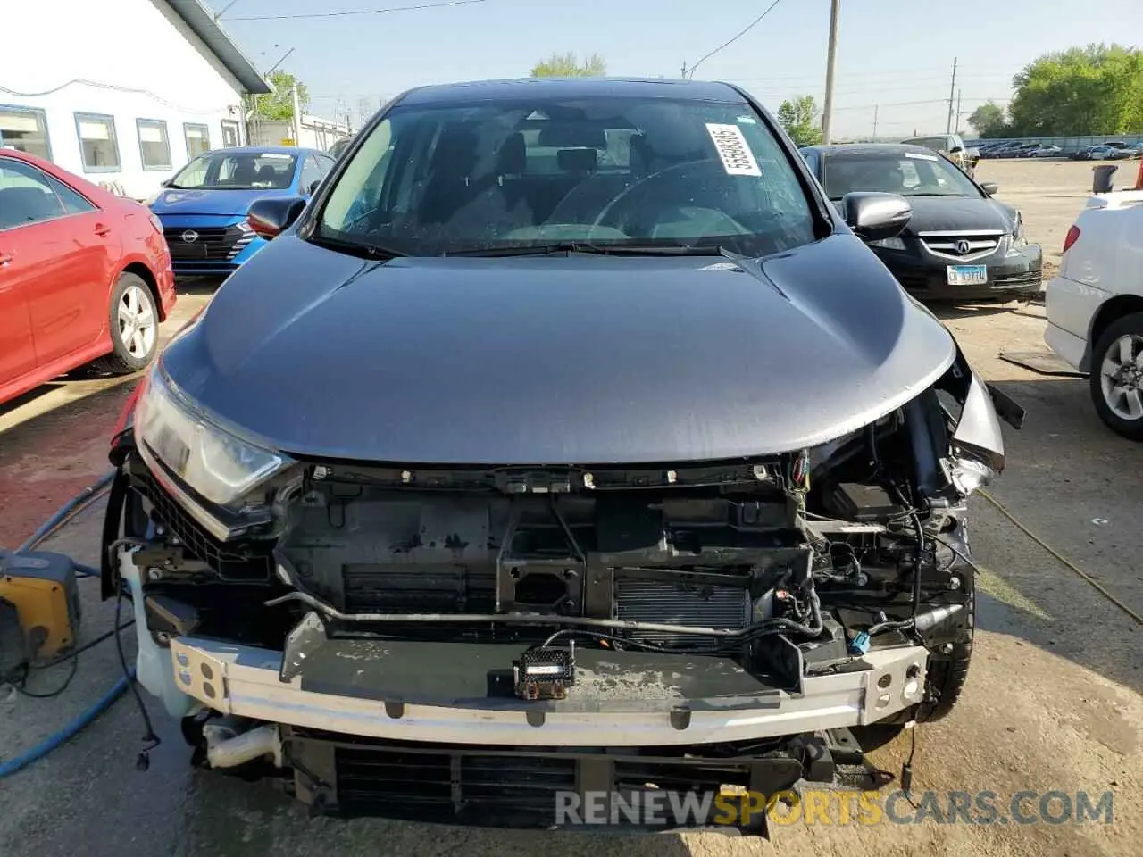 5 Photograph of a damaged car 7FARW2H56KE018500 HONDA CRV 2019