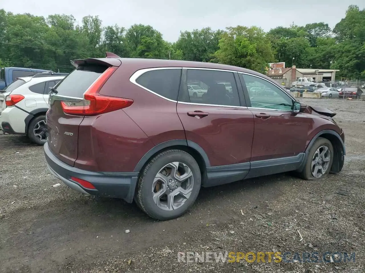 3 Фотография поврежденного автомобиля 7FARW2H57KE018599 HONDA CRV 2019