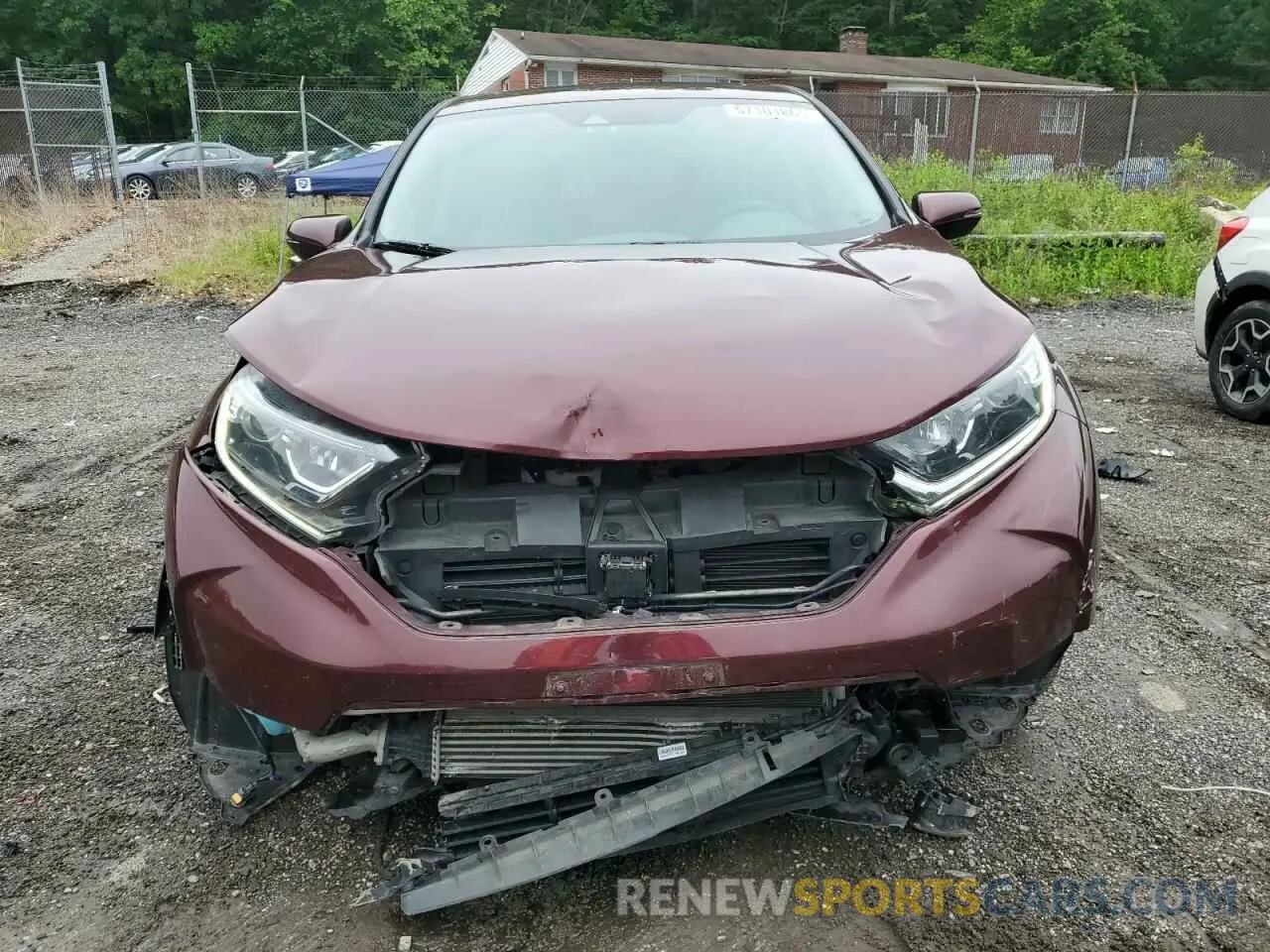 5 Фотография поврежденного автомобиля 7FARW2H57KE018599 HONDA CRV 2019