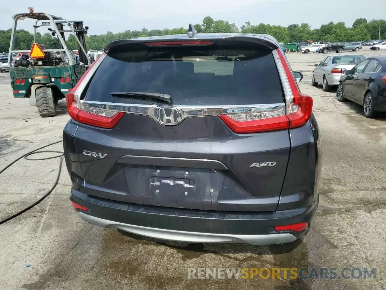 6 Photograph of a damaged car 7FARW2H57KE027142 HONDA CRV 2019