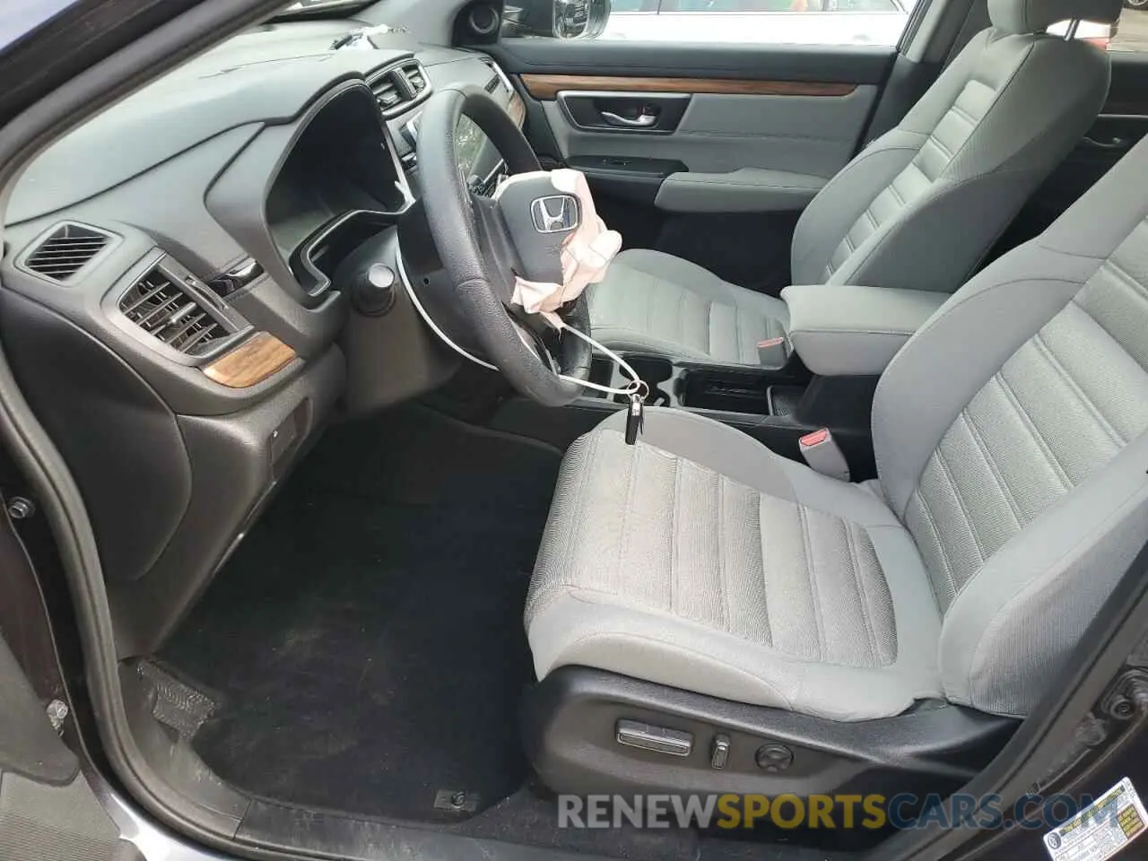 7 Photograph of a damaged car 7FARW2H57KE027142 HONDA CRV 2019