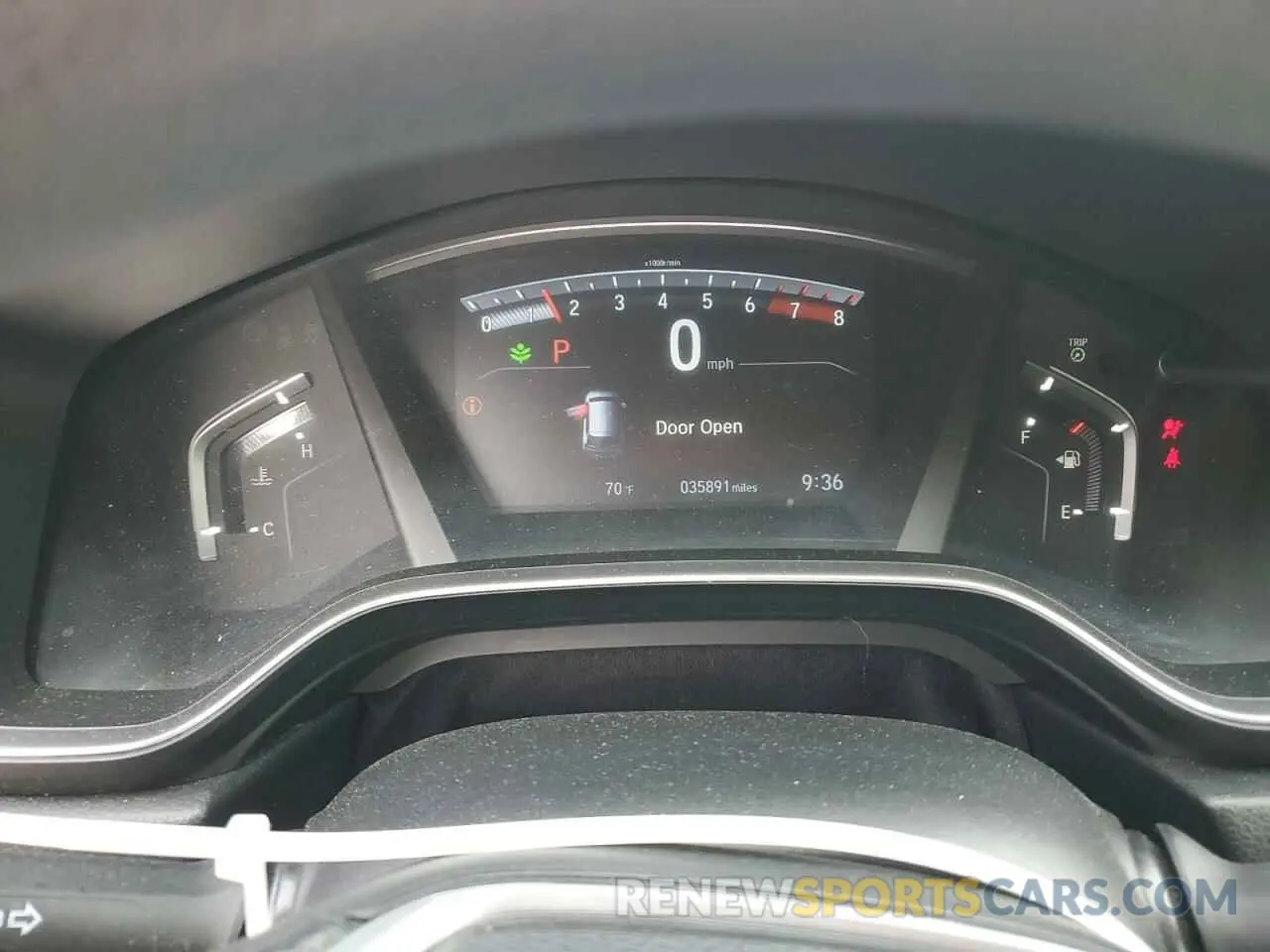 9 Photograph of a damaged car 7FARW2H57KE027142 HONDA CRV 2019