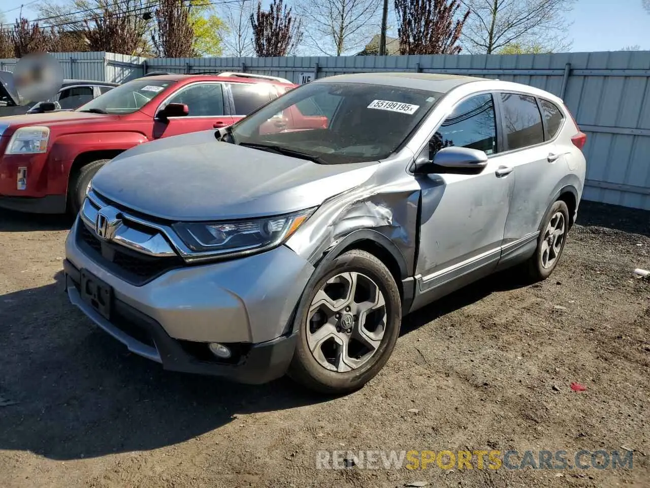 1 Фотография поврежденного автомобиля 7FARW2H59KE037008 HONDA CRV 2019