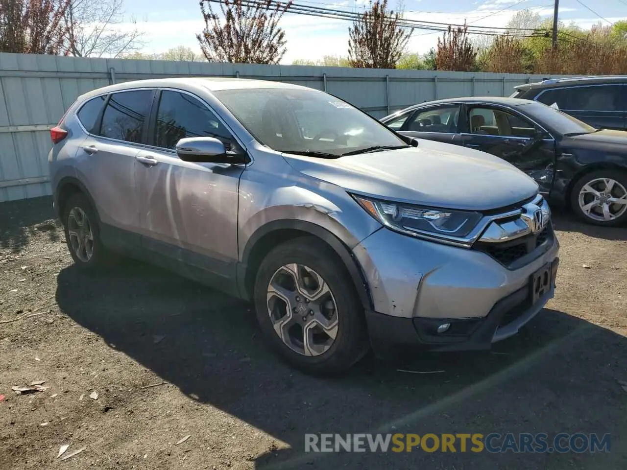 4 Фотография поврежденного автомобиля 7FARW2H59KE037008 HONDA CRV 2019