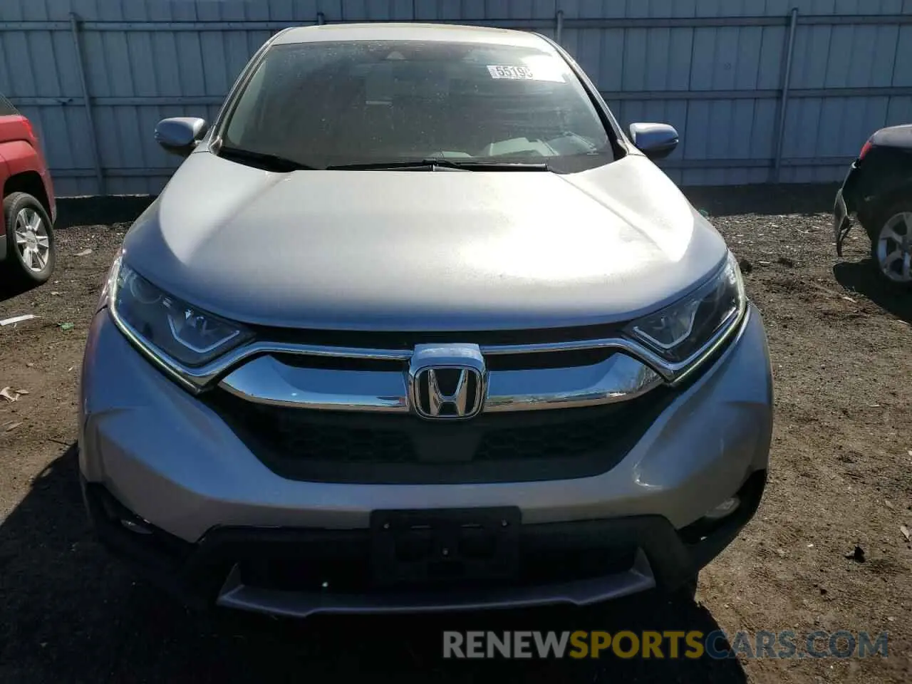 5 Фотография поврежденного автомобиля 7FARW2H59KE037008 HONDA CRV 2019