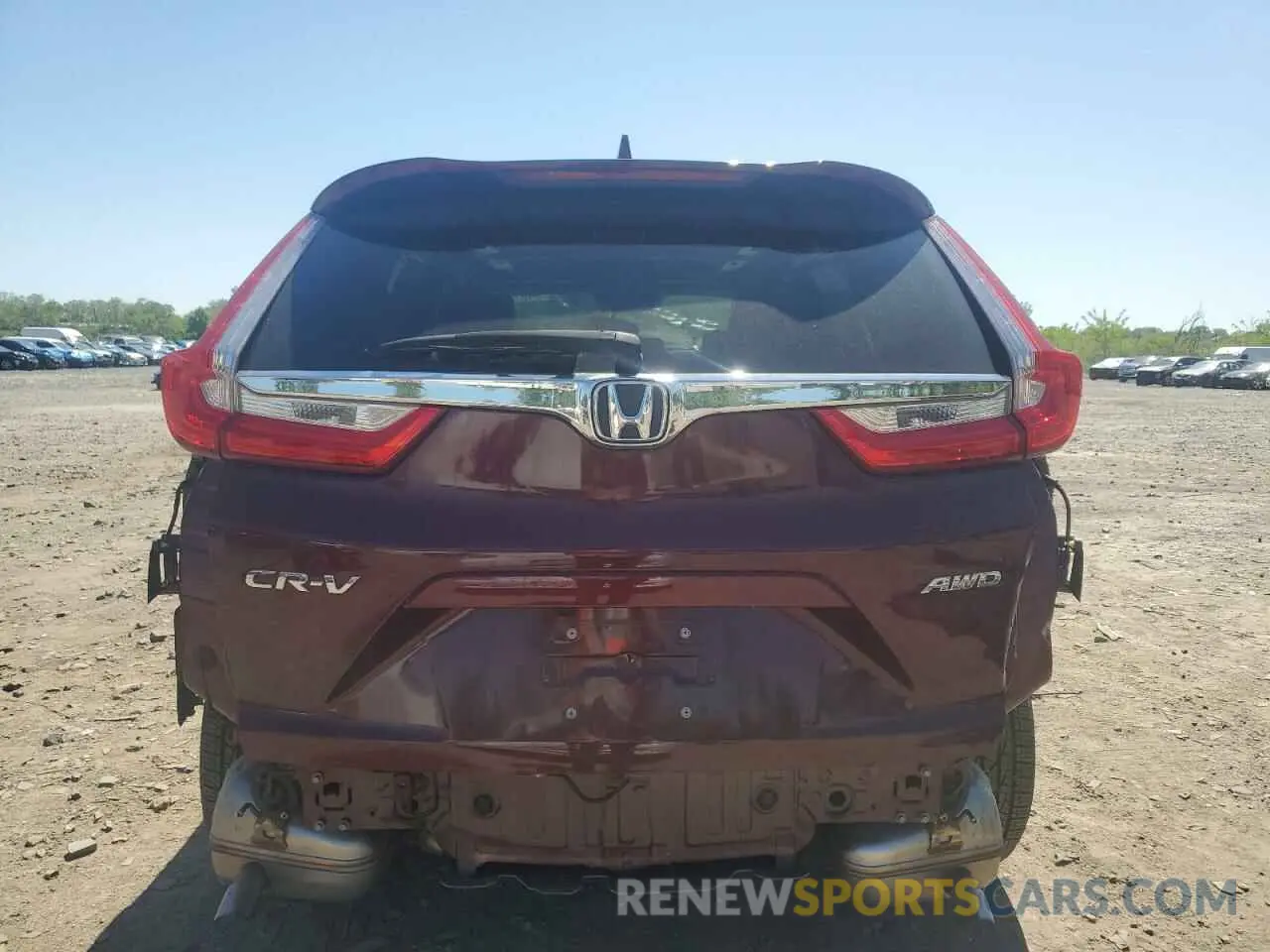 6 Photograph of a damaged car 7FARW2H5XKE004163 HONDA CRV 2019