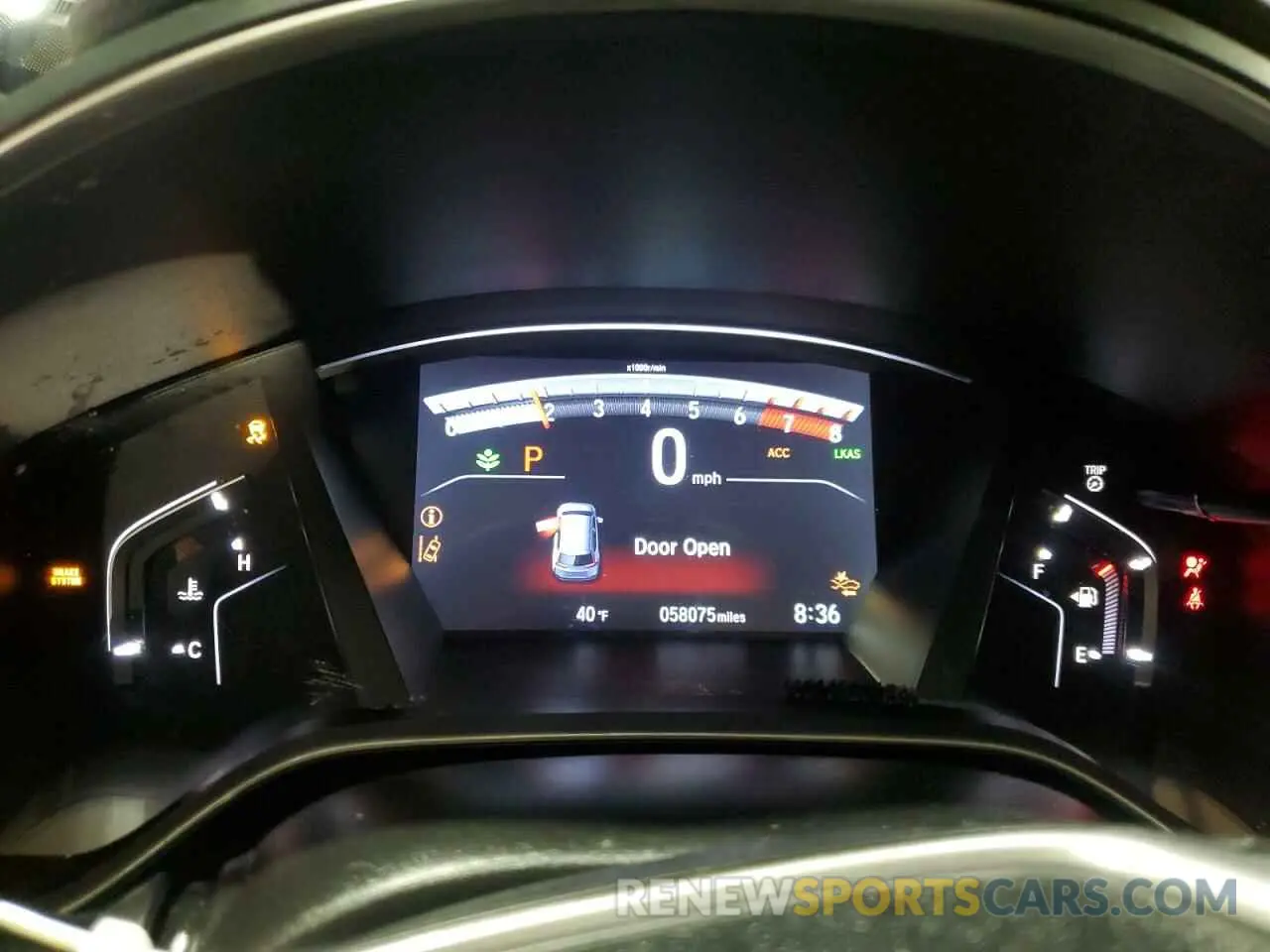 9 Photograph of a damaged car 7FARW2H81KE023078 HONDA CRV 2019