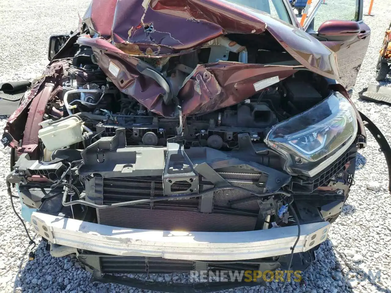 12 Photograph of a damaged car 7FARW2H81KE058221 HONDA CRV 2019