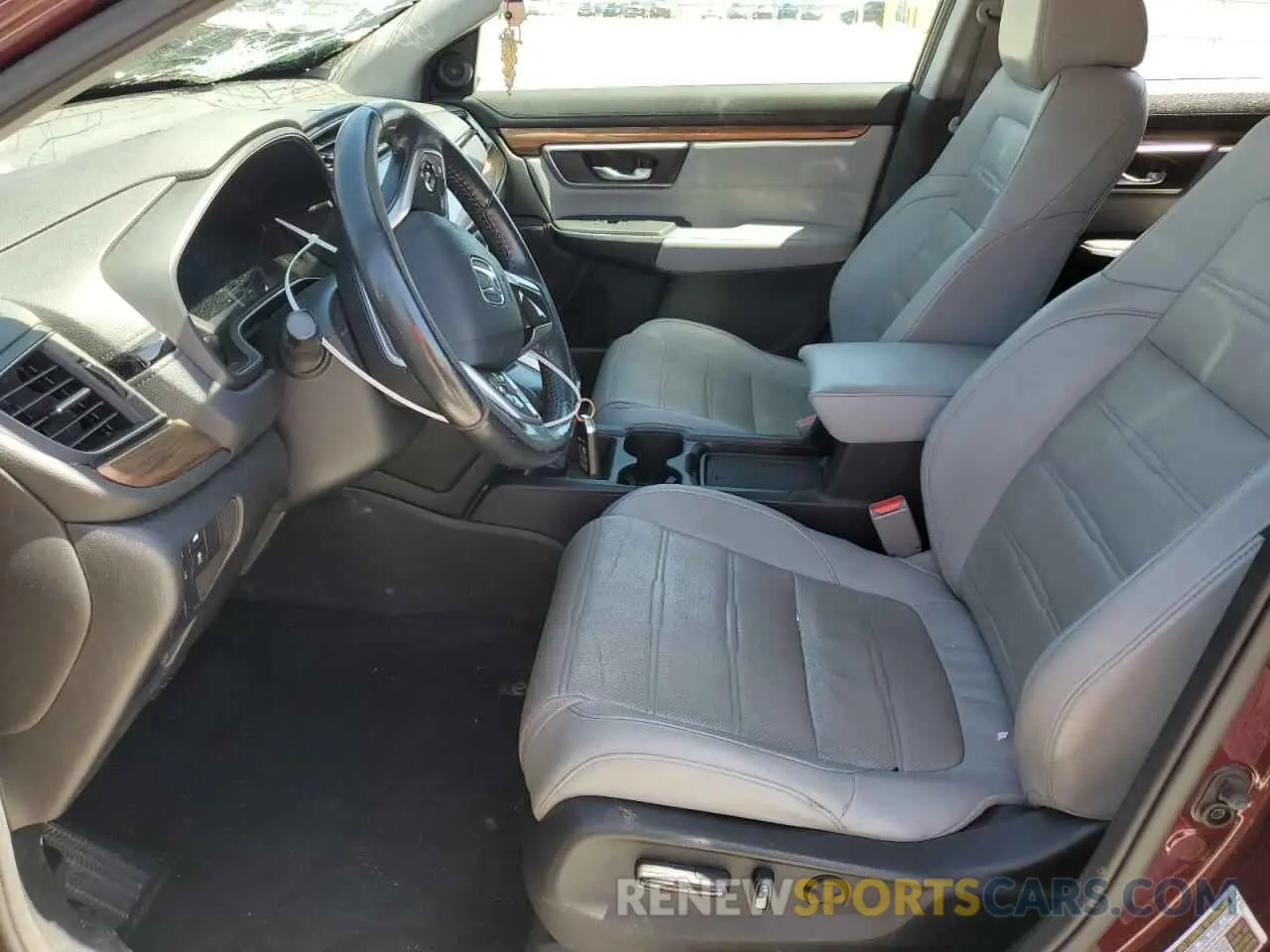 7 Photograph of a damaged car 7FARW2H81KE058221 HONDA CRV 2019