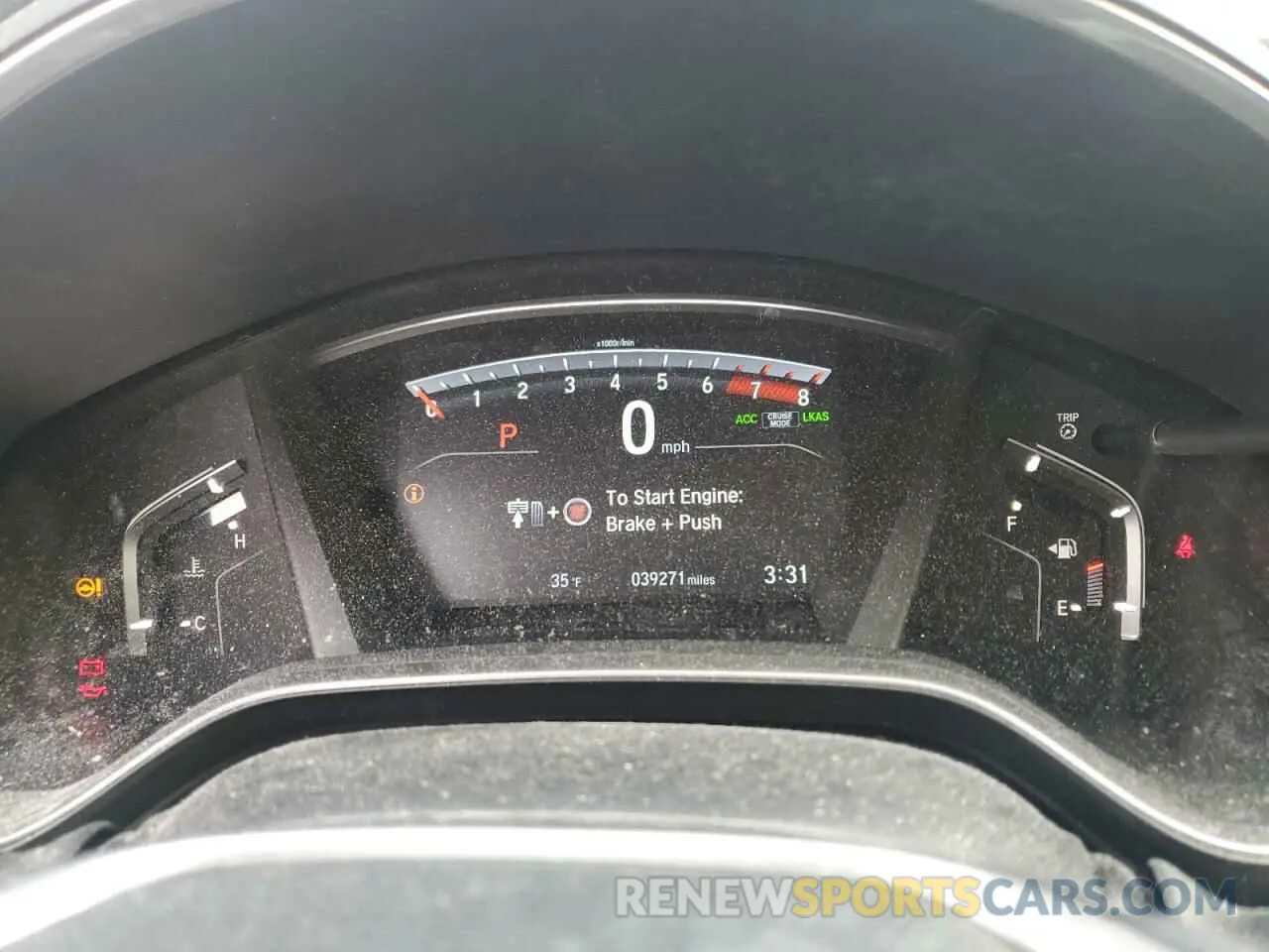 9 Photograph of a damaged car 7FARW2H83KE025849 HONDA CRV 2019