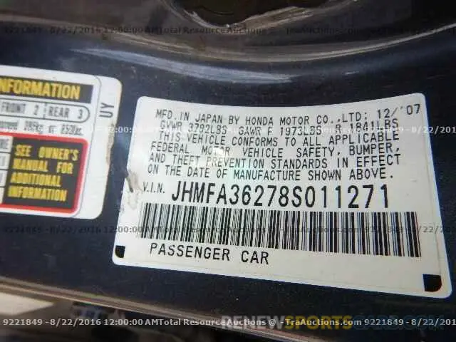 12 Photograph of a damaged car 7FARW2H84KE015685 HONDA CRV 2019