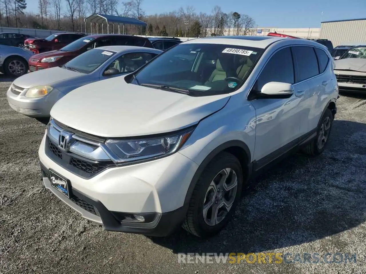 1 Фотография поврежденного автомобиля 7FARW2H85KE026663 HONDA CRV 2019
