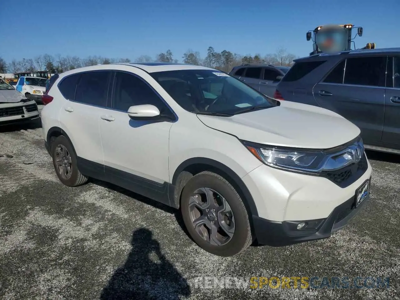 4 Фотография поврежденного автомобиля 7FARW2H85KE026663 HONDA CRV 2019