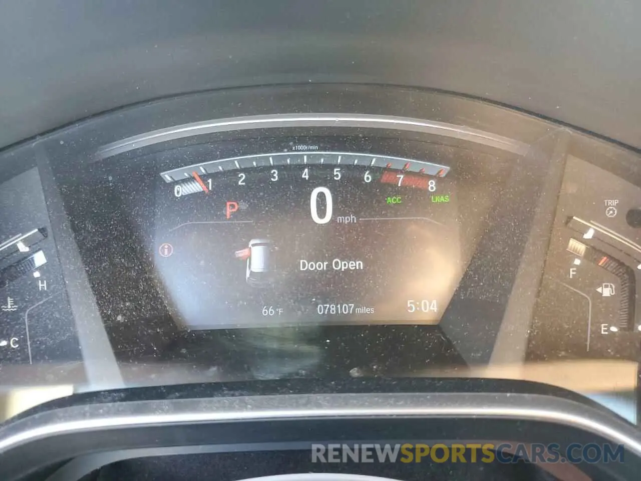 9 Фотография поврежденного автомобиля 7FARW2H85KE026663 HONDA CRV 2019