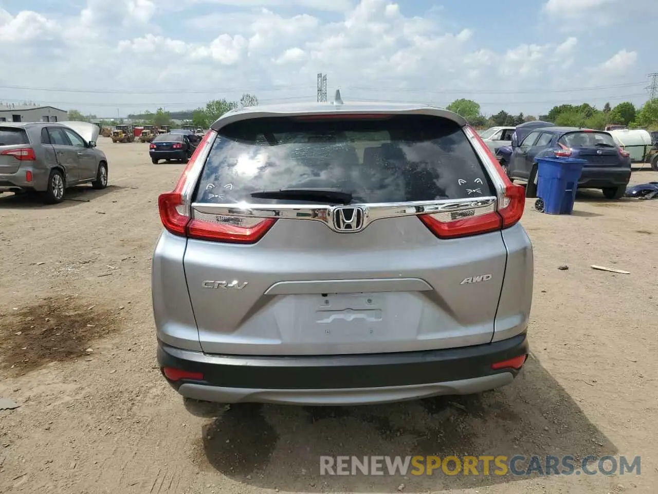 6 Photograph of a damaged car 7FARW2H85KE030101 HONDA CRV 2019