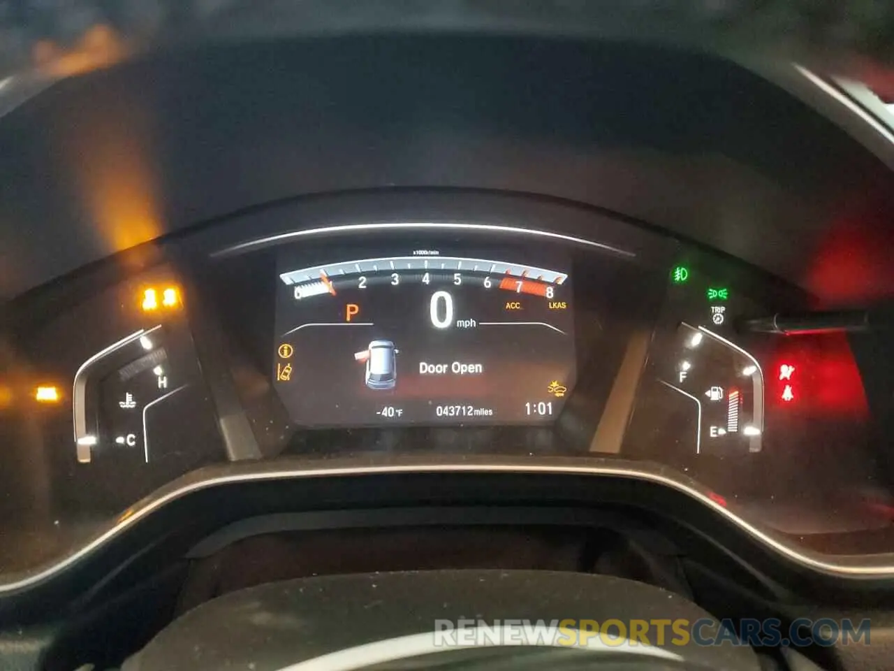 9 Photograph of a damaged car 7FARW2H87KE018192 HONDA CRV 2019