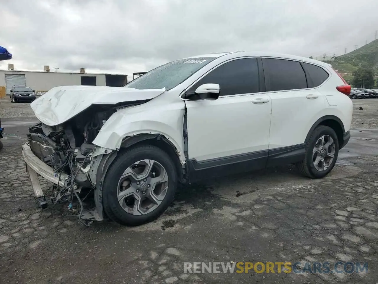 1 Photograph of a damaged car 7FARW2H87KE029550 HONDA CRV 2019
