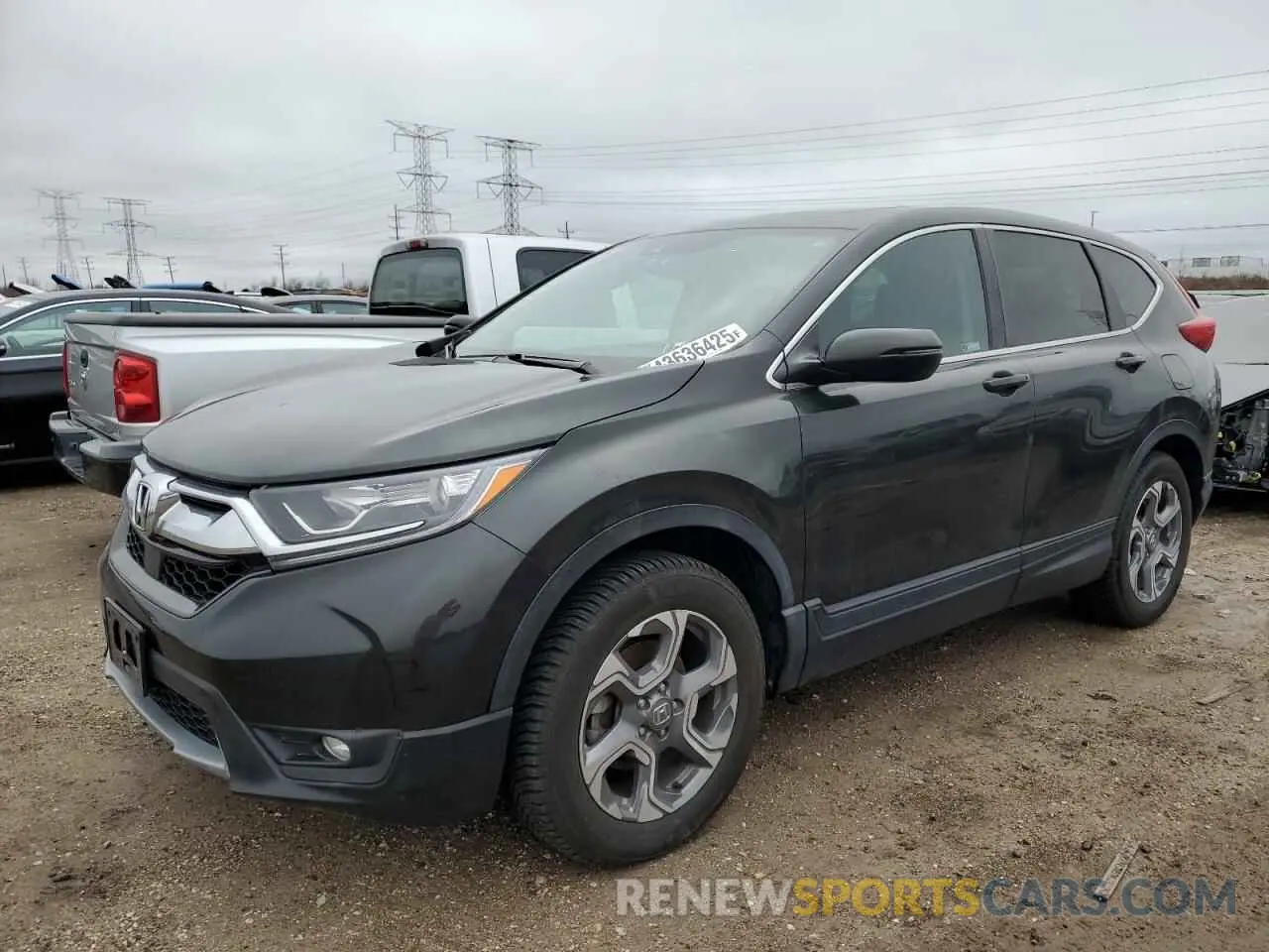 1 Photograph of a damaged car 7FARW2H88KE035910 HONDA CRV 2019