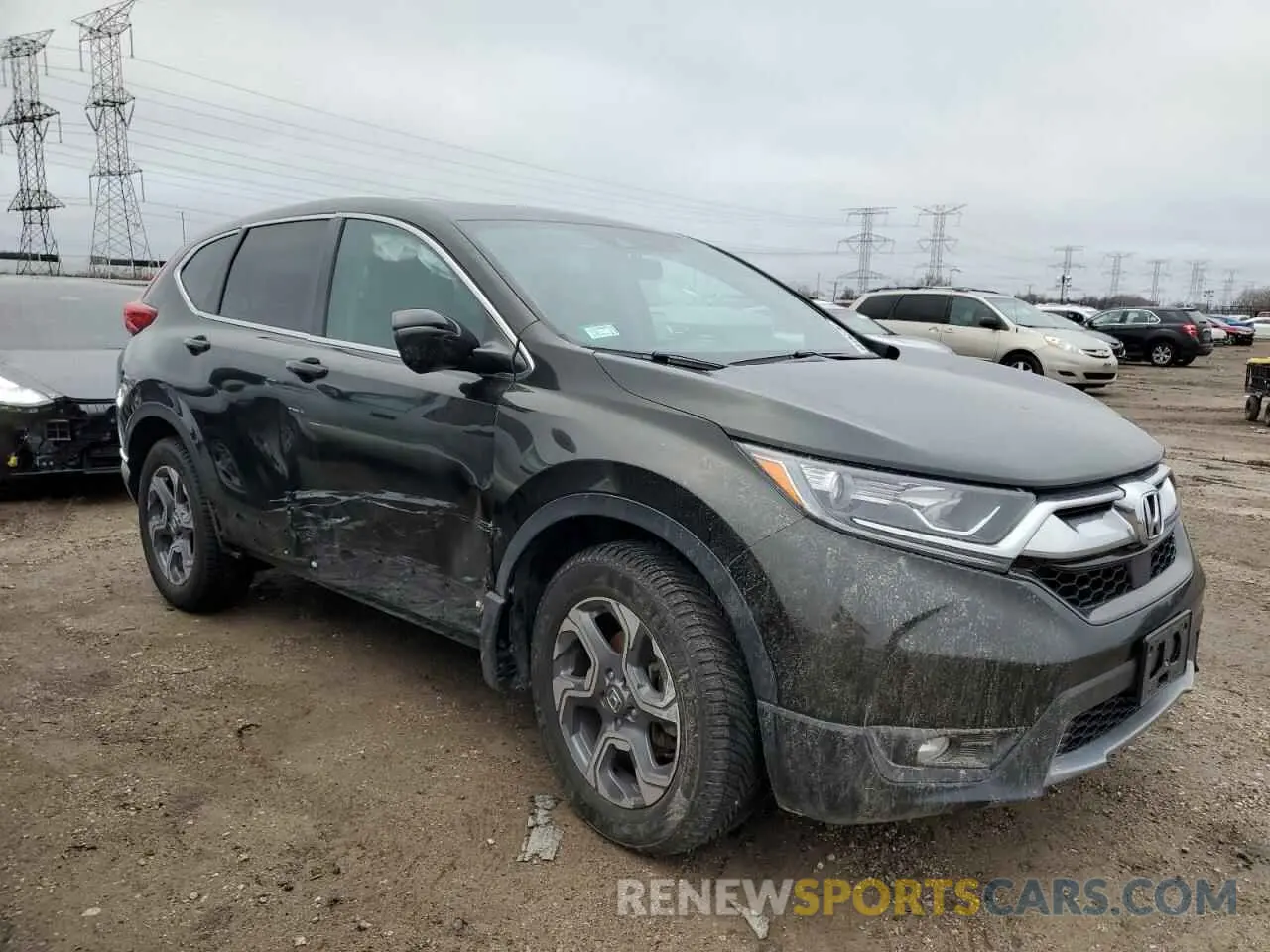 4 Photograph of a damaged car 7FARW2H88KE035910 HONDA CRV 2019