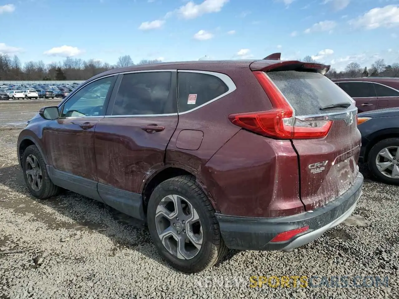 2 Photograph of a damaged car 7FARW2H88KE044431 HONDA CRV 2019