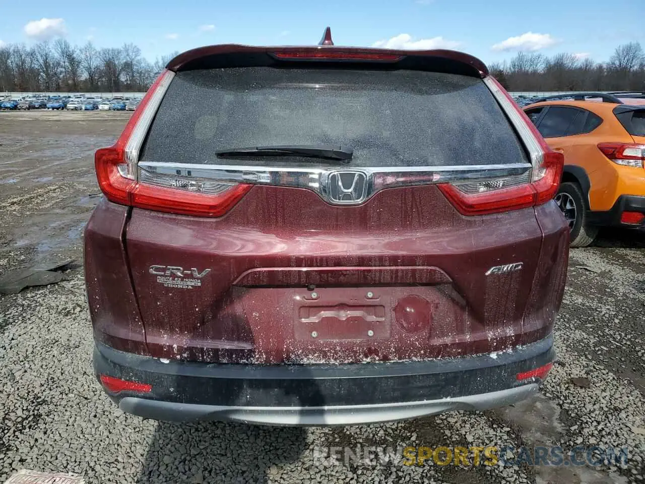 6 Photograph of a damaged car 7FARW2H88KE044431 HONDA CRV 2019