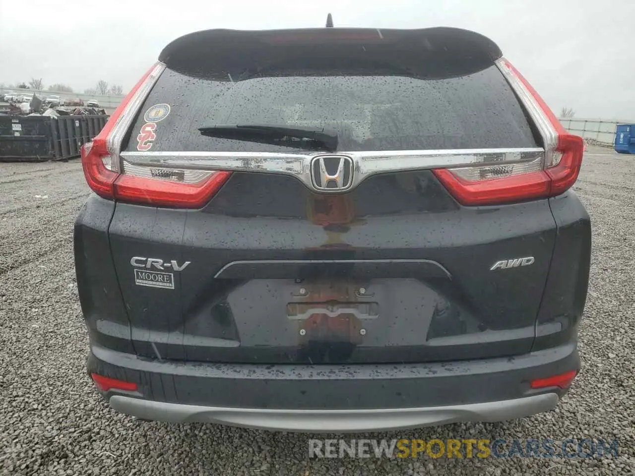 6 Photograph of a damaged car 7FARW2H89KE058127 HONDA CRV 2019