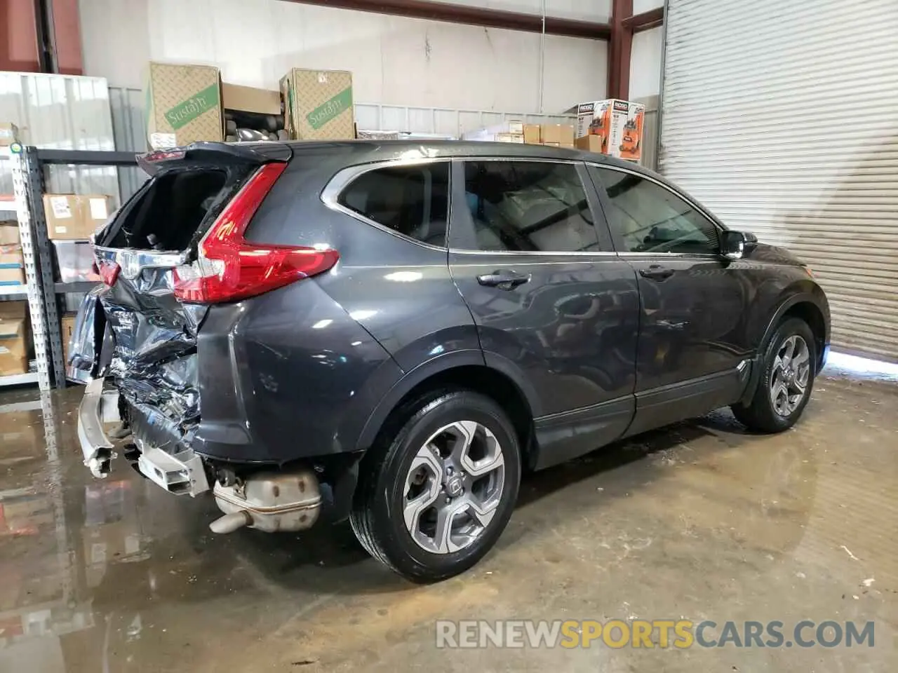 3 Photograph of a damaged car 7FARW2H8XKE017148 HONDA CRV 2019