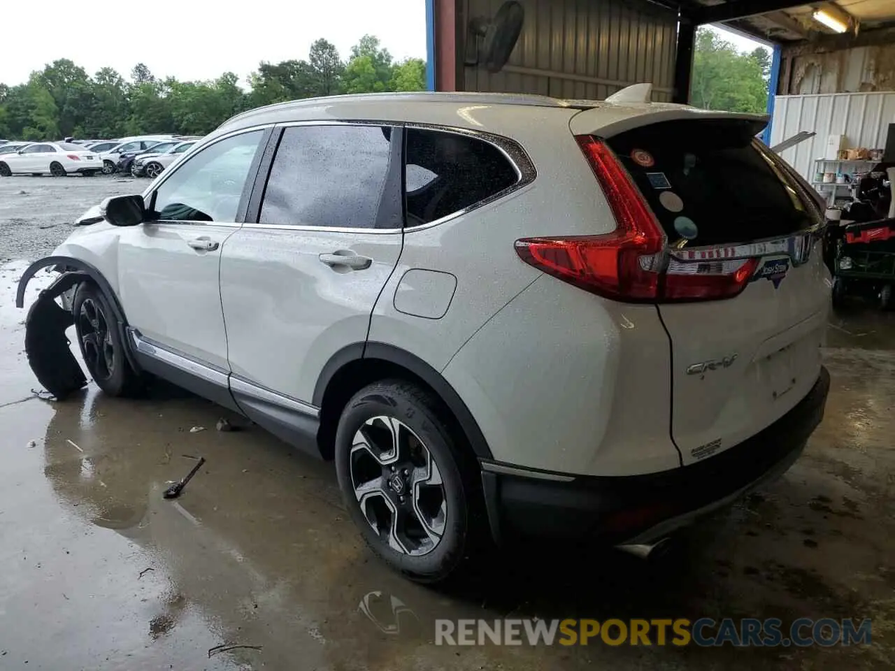 2 Фотография поврежденного автомобиля 7FARW2H94KE009376 HONDA CRV 2019