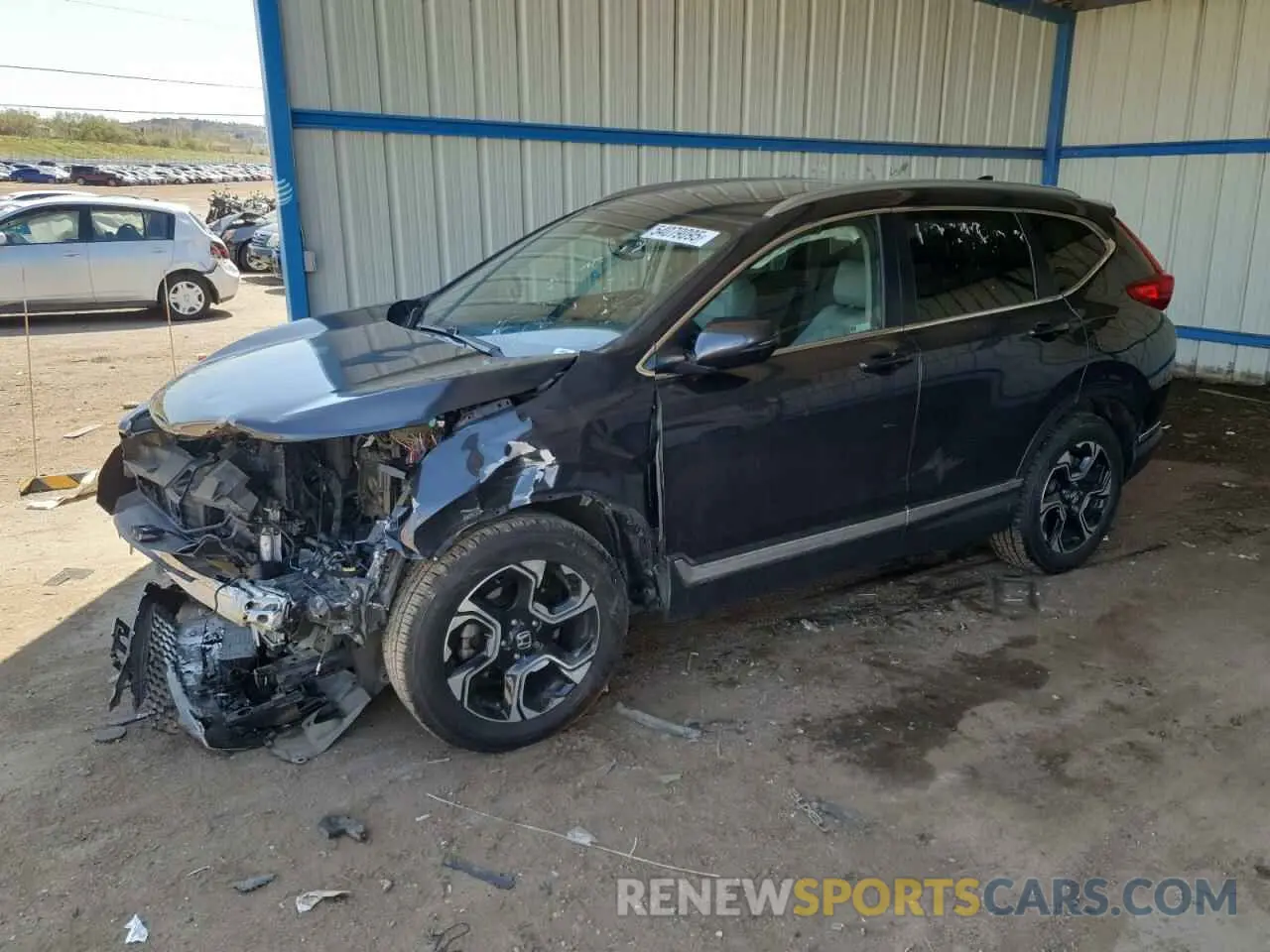 1 Фотография поврежденного автомобиля 7FARW2H97KE023708 HONDA CRV 2019