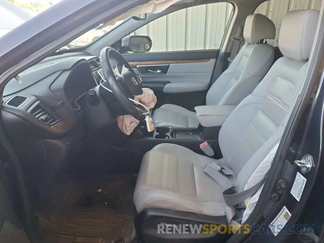 7 Фотография поврежденного автомобиля 7FARW2H97KE023708 HONDA CRV 2019