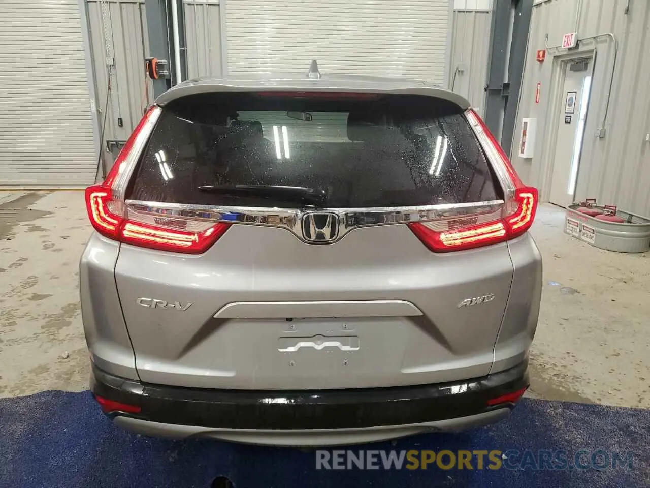 6 Фотография поврежденного автомобиля JHLRW2H55KX000851 HONDA CRV 2019
