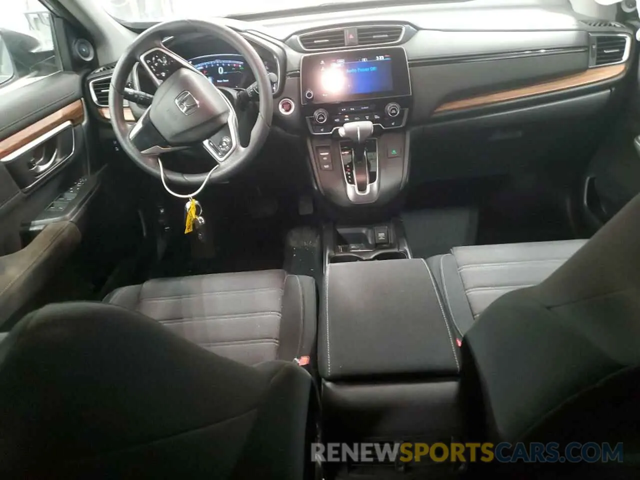 8 Фотография поврежденного автомобиля JHLRW2H55KX000851 HONDA CRV 2019