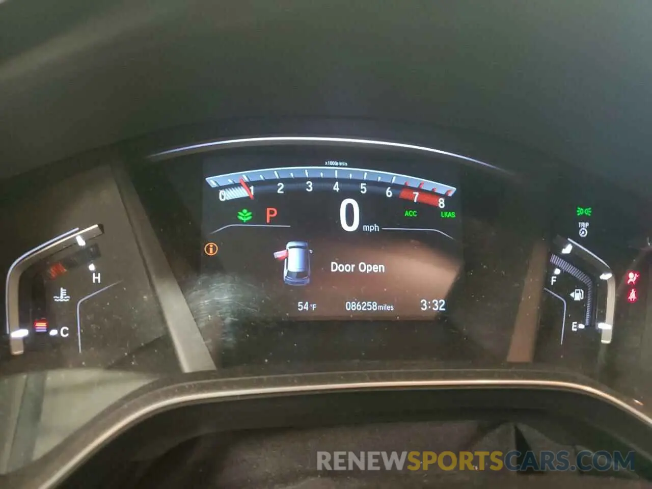 9 Фотография поврежденного автомобиля JHLRW2H55KX000851 HONDA CRV 2019
