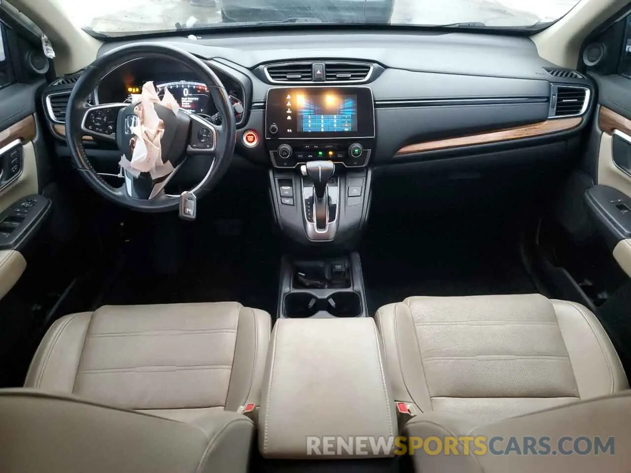 8 Photograph of a damaged car JHLRW2H80KX007748 HONDA CRV 2019