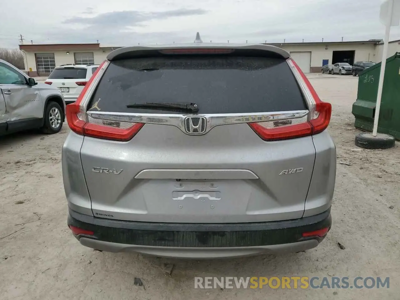 6 Фотография поврежденного автомобиля JHLRW2H83KX001345 HONDA CRV 2019