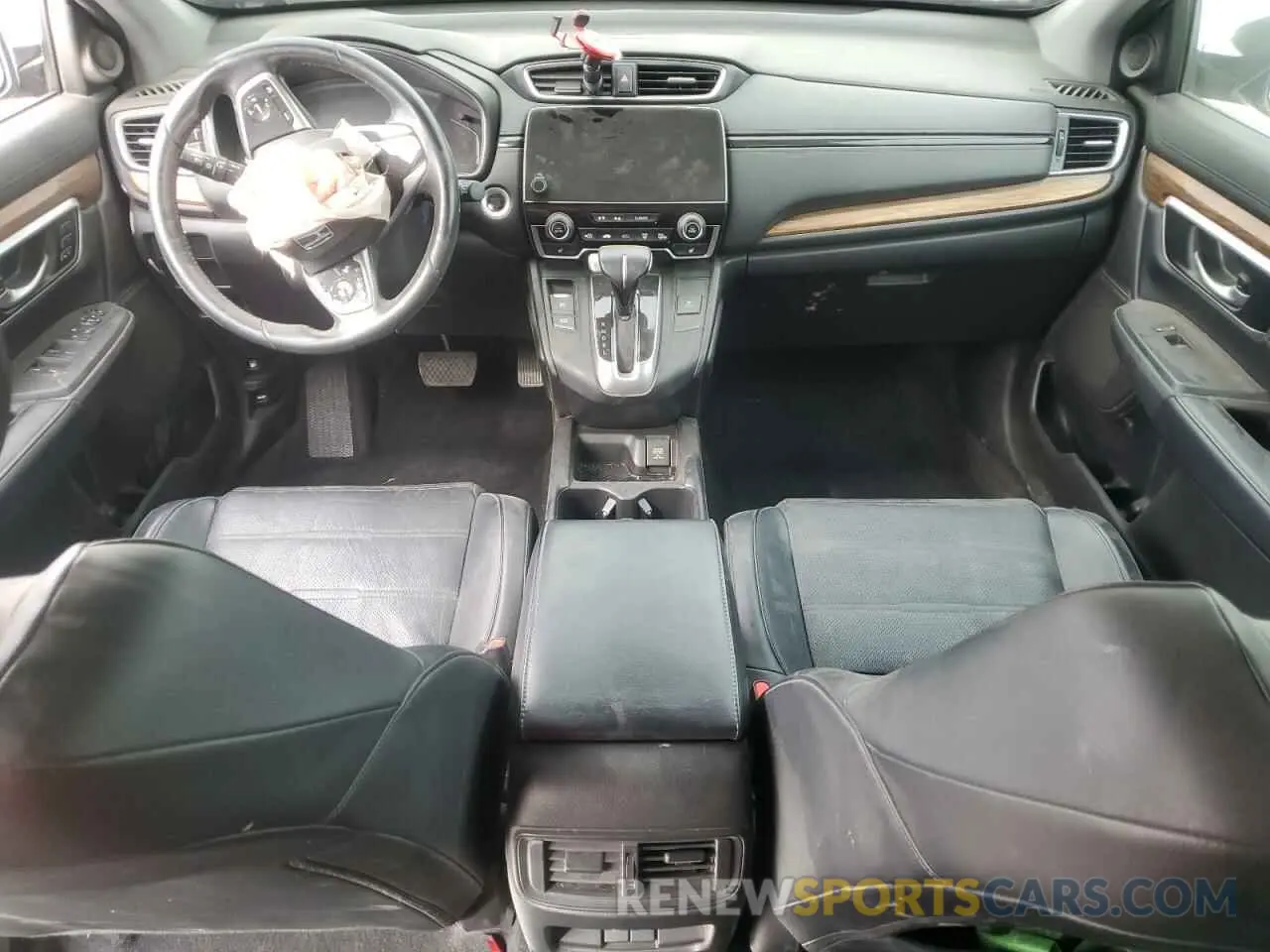 8 Фотография поврежденного автомобиля JHLRW2H83KX001345 HONDA CRV 2019