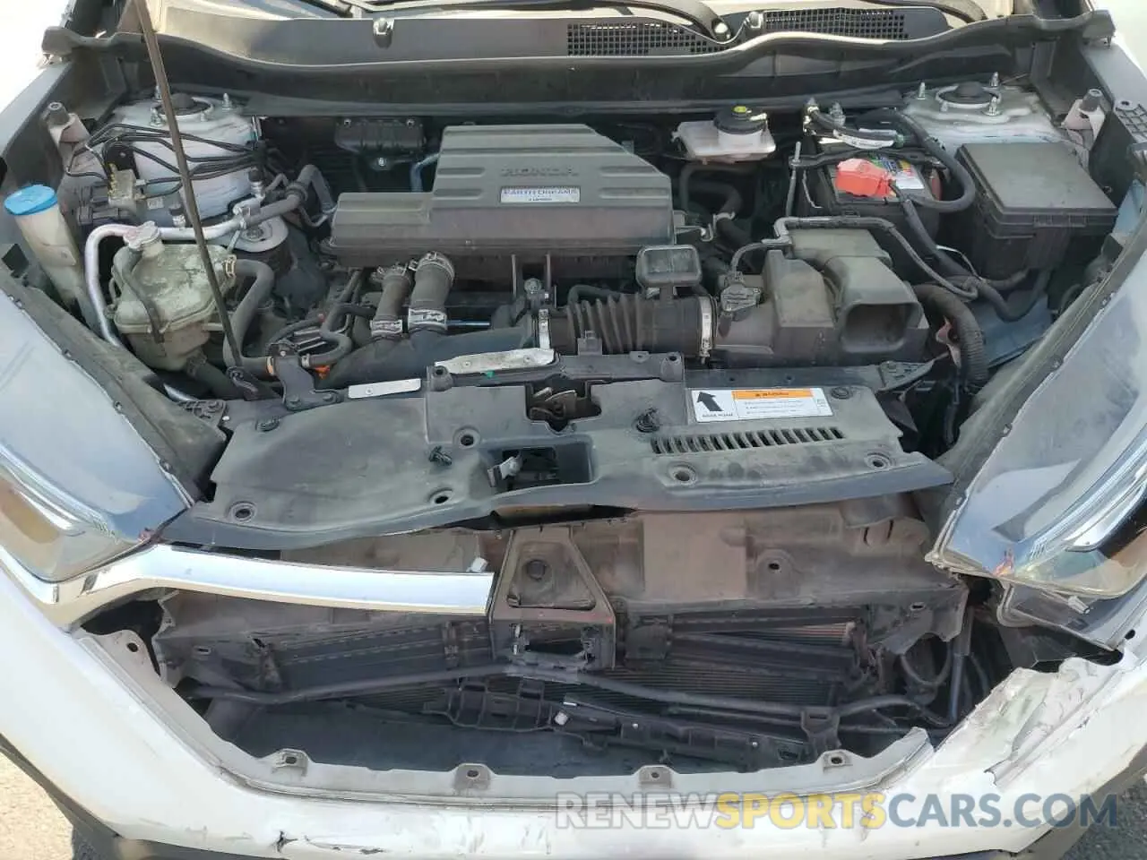 12 Photograph of a damaged car JHLRW2H89KX013029 HONDA CRV 2019