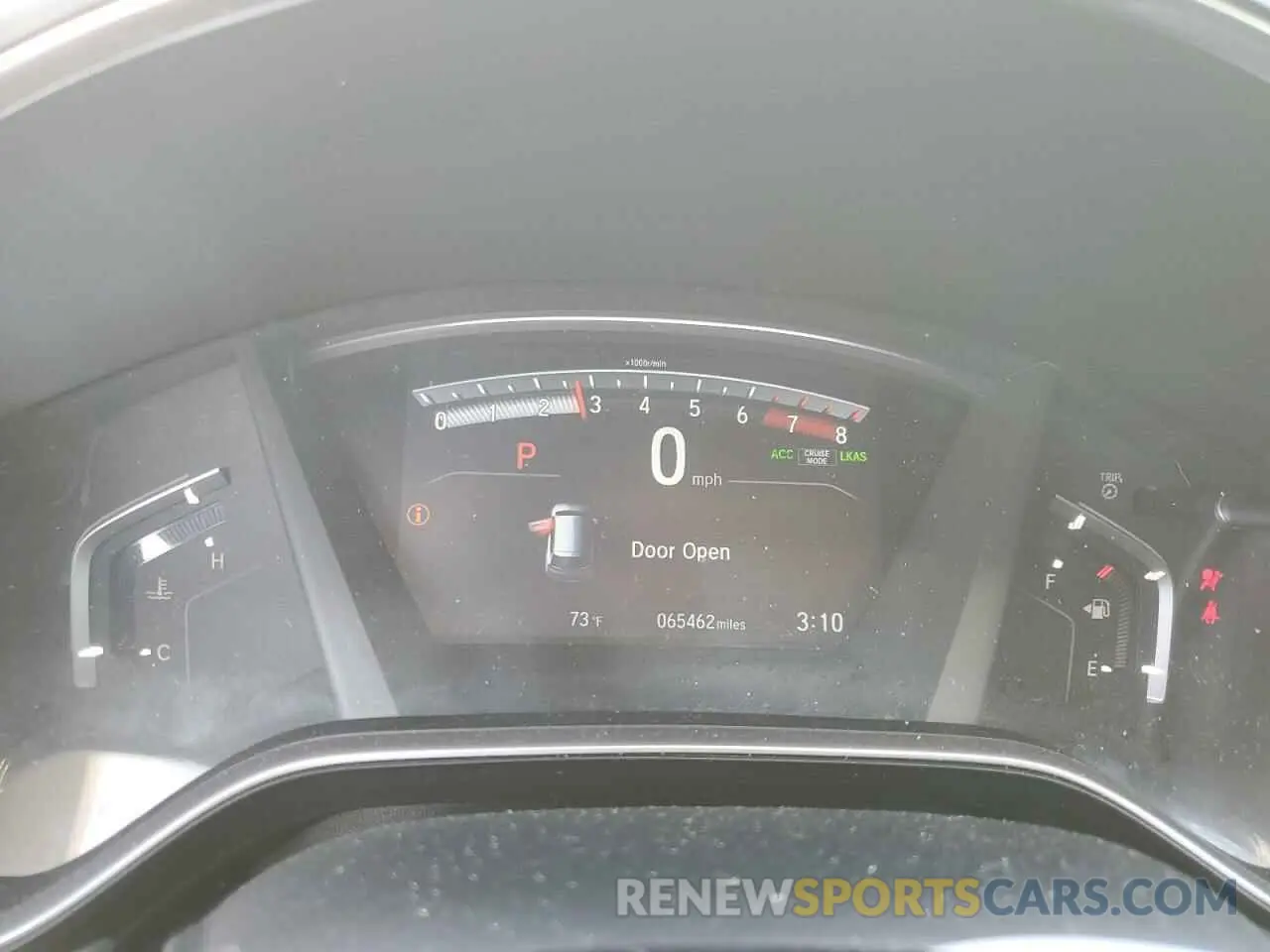 9 Photograph of a damaged car JHLRW2H89KX013029 HONDA CRV 2019