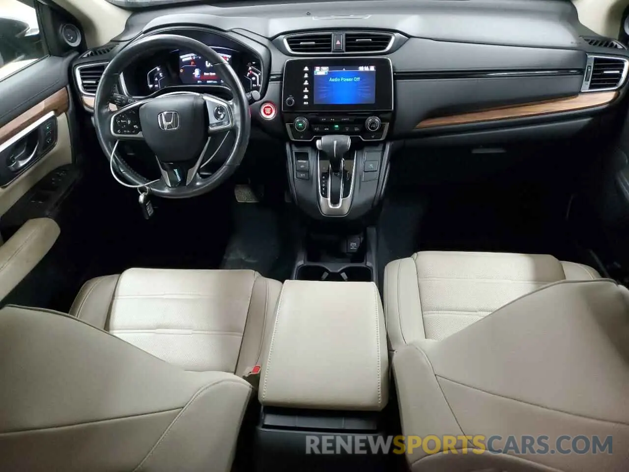 8 Photograph of a damaged car JHLRW2H94KX000102 HONDA CRV 2019