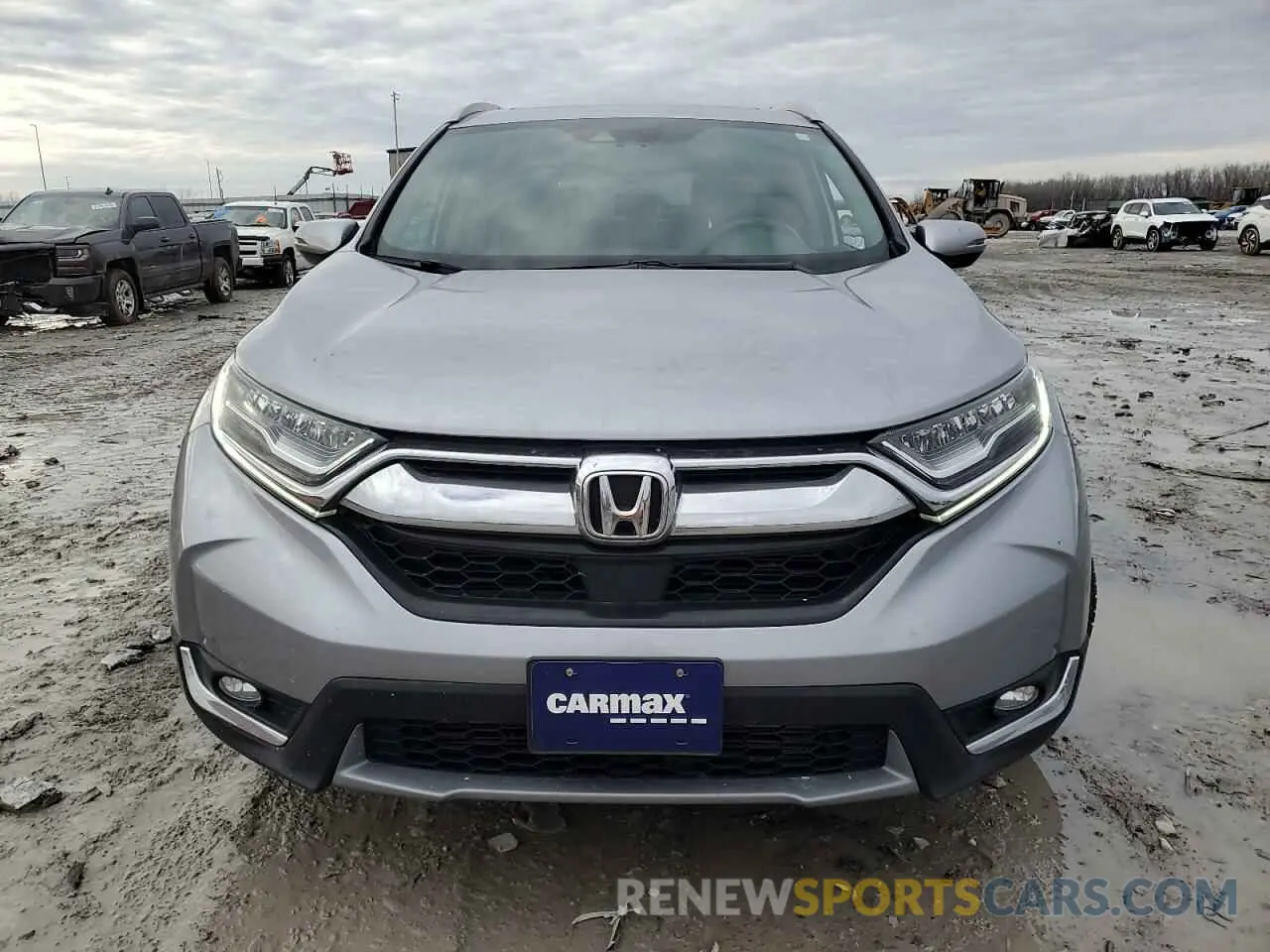 5 Photograph of a damaged car JHLRW2H9XKX000749 HONDA CRV 2019