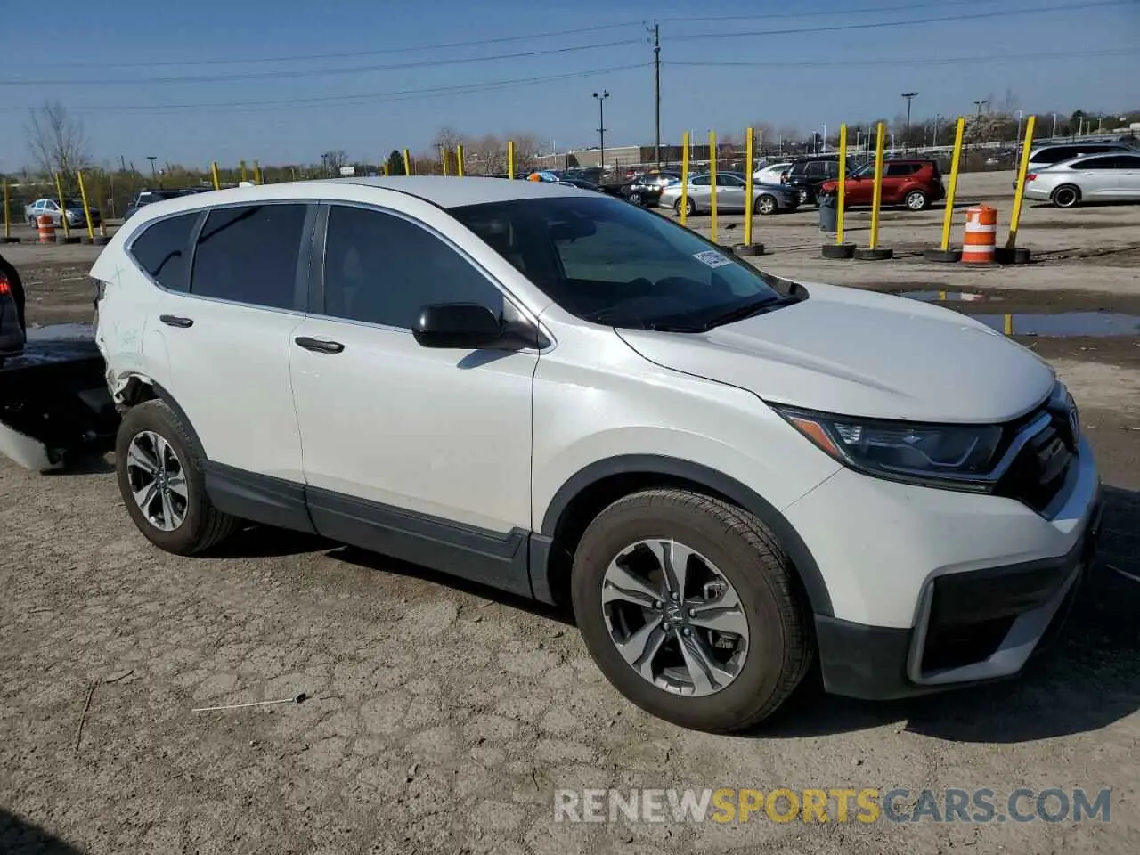 4 Photograph of a damaged car 2HKRW1H25LH402430 HONDA CRV 2020