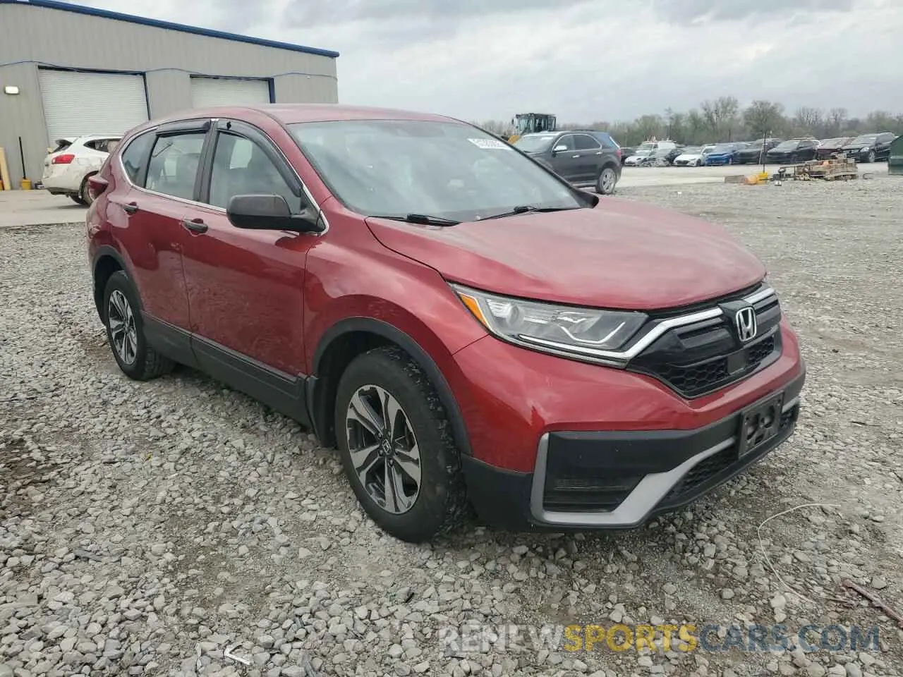 4 Photograph of a damaged car 2HKRW1H26LH406714 HONDA CRV 2020