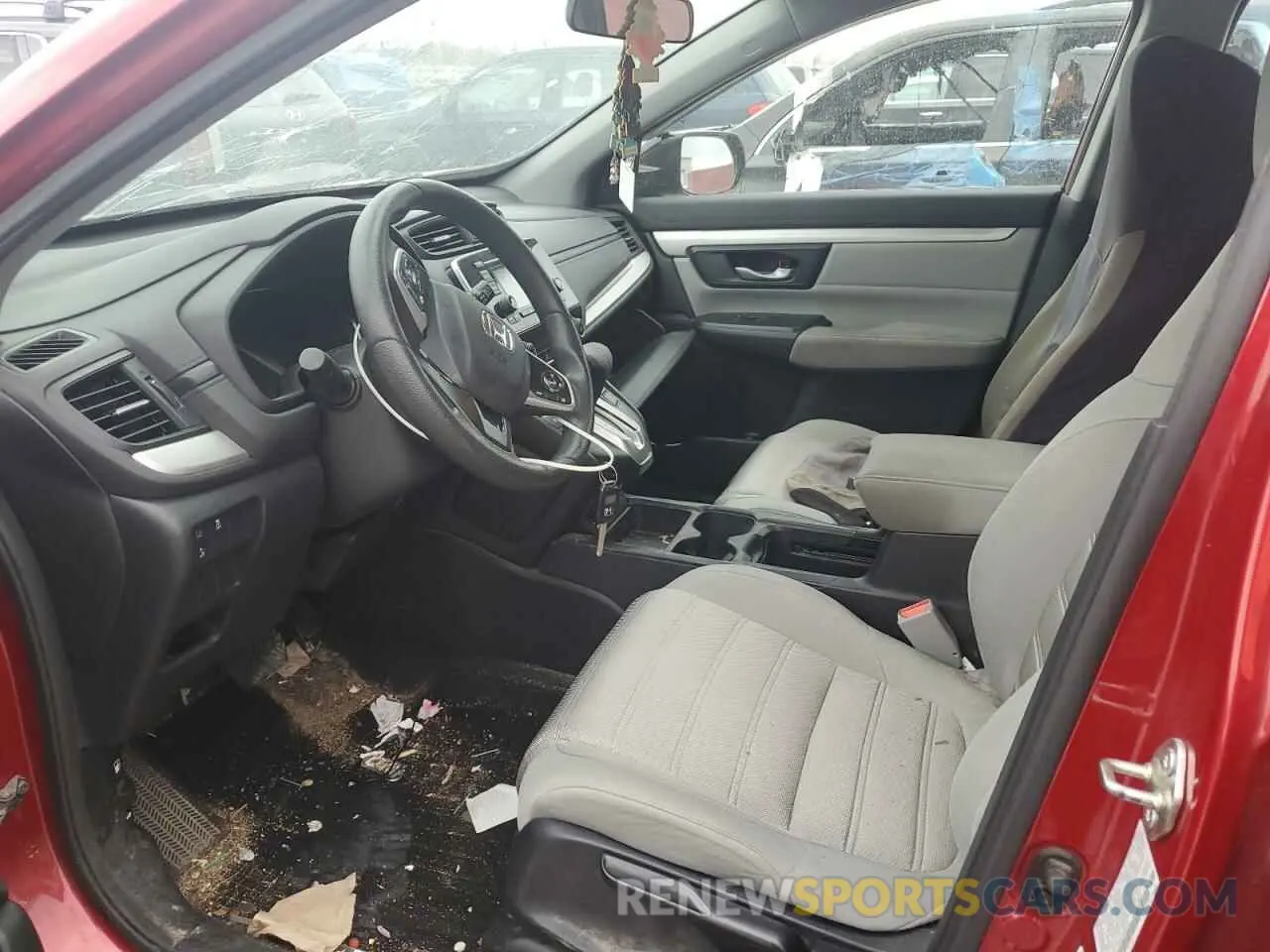 7 Photograph of a damaged car 2HKRW1H26LH406714 HONDA CRV 2020
