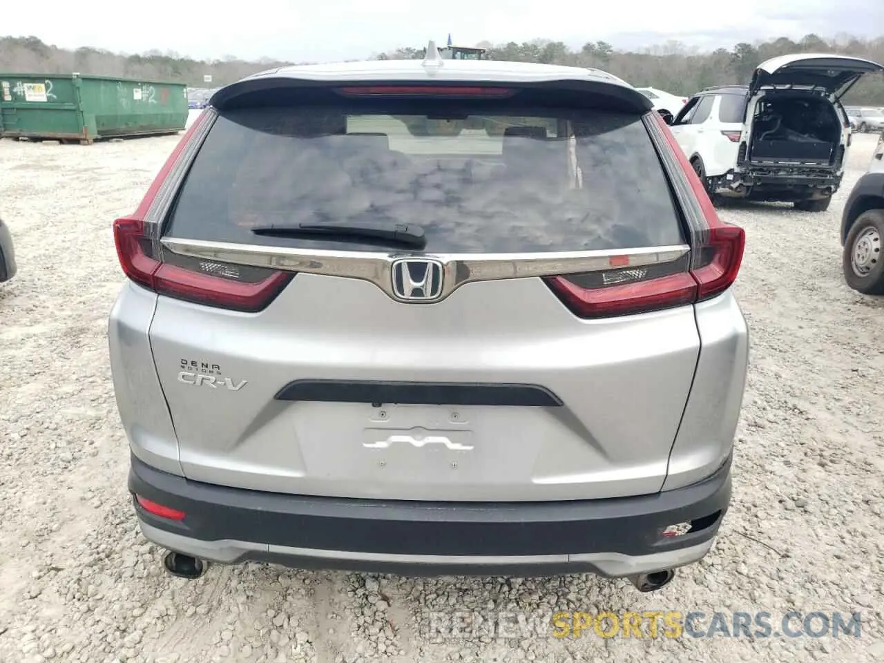6 Photograph of a damaged car 2HKRW1H26LH406728 HONDA CRV 2020