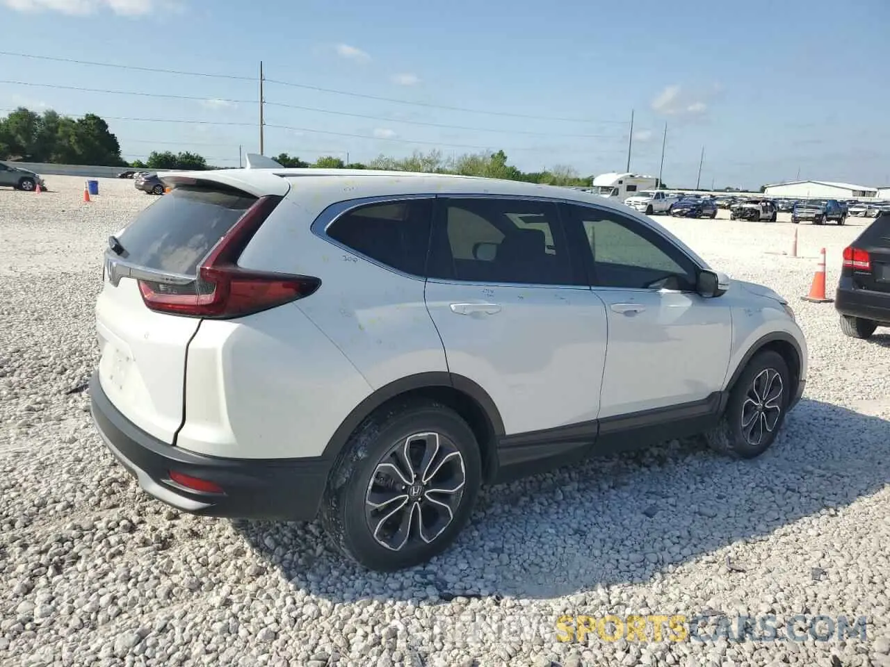 3 Фотография поврежденного автомобиля 2HKRW1H52LH427635 HONDA CRV 2020